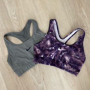 2 Nike Dri-fit Sports Bras